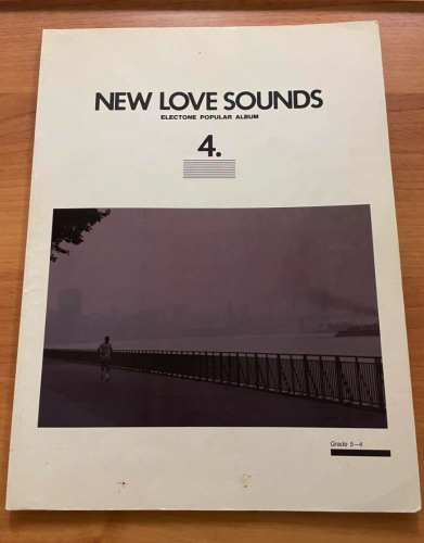 Electone Popular Album New Love Sounds 4 Grade 5-4 (Book only)